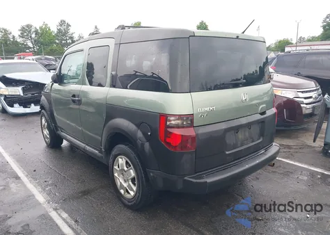 2005 Honda Element Lx из США, поврежденный, VIN 5J6YH18375L013635